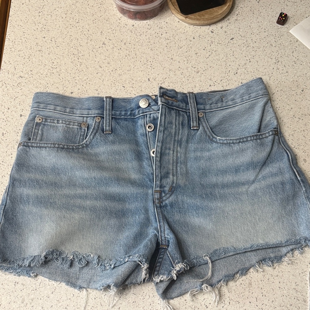Madewell Denim Blue Women's Shorts